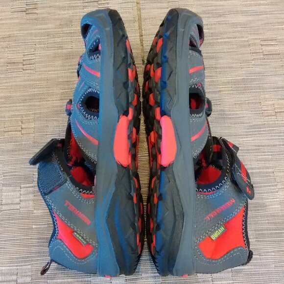 Merrell Hydro Red/Gray Hiking Sandals Mens size 7/Wms Size 8.5 - Picture 2 of 11